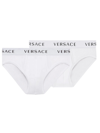 VERSACE PACK OF TWO LOGO BRIEFS