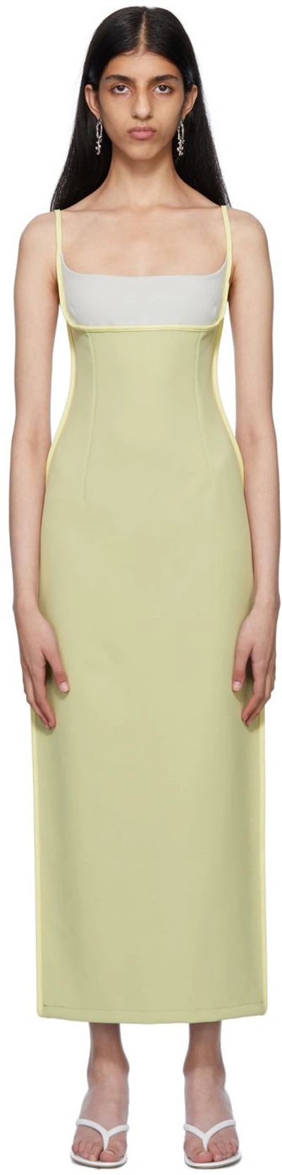 paris georgia dress green Paris Georgia Green Audrey Sequined Midi Dress main image 0