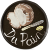 HARLIE BROWN STUDIO SSENSE EXCLUSIVE BLACK 'DU PAIN' PLATE