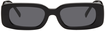 Bonnie Clyde Black Show & Tell Sunglasses In Black/black