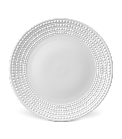 L'objet Perlée Charger Plate (32cm) In White