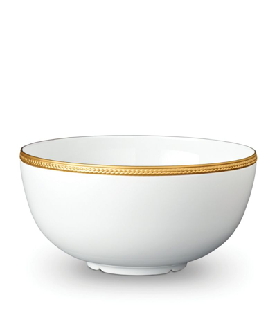 L'objet Soie Tressée Bowl (23cm) In Gold