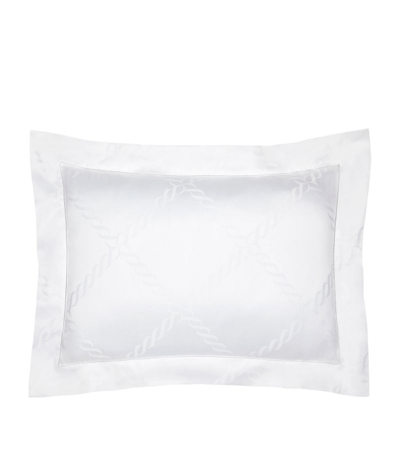 Pratesi Treccia Pillowcase (50cm X 75cm) In White