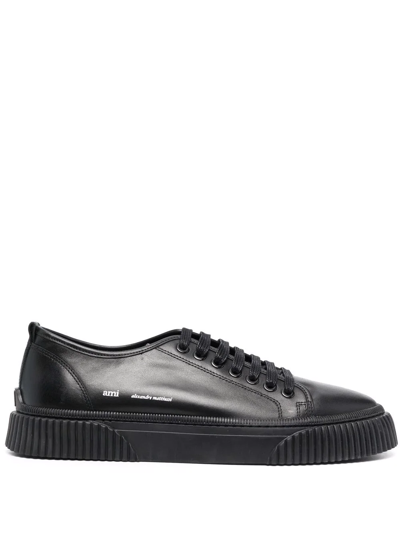 Ami Alexandre Mattiussi Ami Sole Low-top Trainers In Black