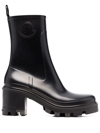 MONCLER LOGO-EMBOSSED 70MM BOOTS