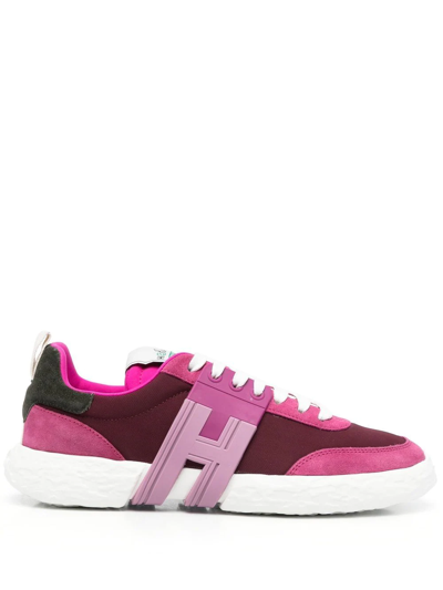 Hogan 3r Low top Sneakers In Fuchsia ModeSens