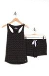Calvin Klein Jersey Tank & Shorts Pajama 2-piece Set In Ck Confetti Pride