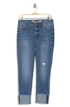 Seven7 Slim Straight Cuffed Jeans In Gloss