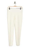 Adrianna Papell Pull-on Straight Leg Pants In Ivory