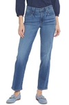 Nydj High Rise Relaxed Straight Ankle Jeans In Windham