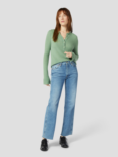 Equipment Smithe Cashmere Sweater In Reseda Green