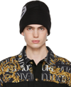 VERSACE JEANS COUTURE BLACK SPACE BEANIE