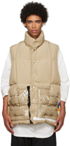 TAKAHIROMIYASHITA THE SOLOIST TAN MOUNTAIN VEST