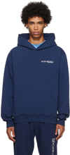 SPORTY AND RICH NAVY DISCO HOODIE