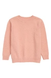 The Row Kids' Bunny Wool & Cashmere Sweater In Pink