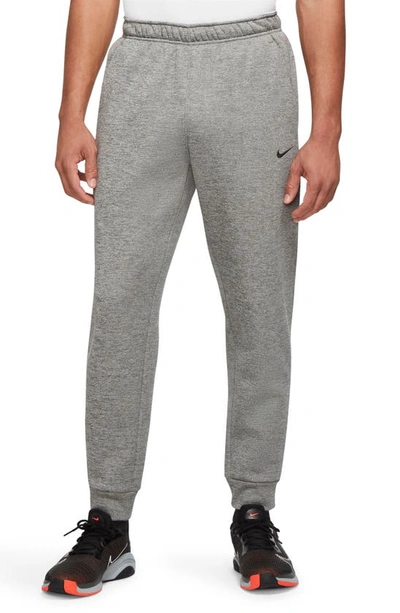 Nike Men's  Therma Therma-fit Tapered Fitness Pants In Grey