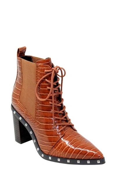 Charles By Charles David Jetsetter Bootie In Cognac-gc
