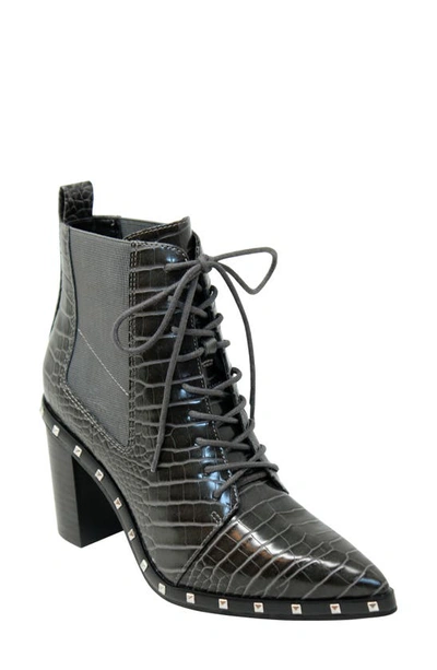 Charles By Charles David Jetsetter Bootie In Dk Grey-gc
