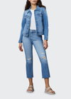 Dl 1961 Vika Classic Denim Jacket In Droplet (vintage)