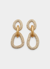 Cult Gaia Reyes Drop Earrings In Gold Clear