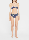 CAROLINE CONSTAS EVIE BANDEAU BIKINI TOP