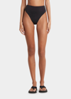 Sir Roy High-rise Bikini Bottoms In Black