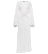 Rotate Birger Christensen White Sirin Sequinned Midi Dress In Blanc De Blanc