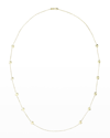 IPPOLITA LONG HAMMERED PINBALL LAYERING NECKLACE IN 18K GOLD