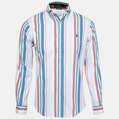 Pre-owned Polo Ralph Lauren Multicolor Striped Cotton Button Down Shirt S