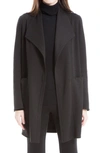Maxstudio Trapunto Scuba Knit Topper In Black