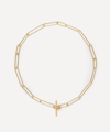 OTIUMBERG GOLD PLATED VERMEIL SILVER PAPERCLIP LINK CHAIN NECKLACE