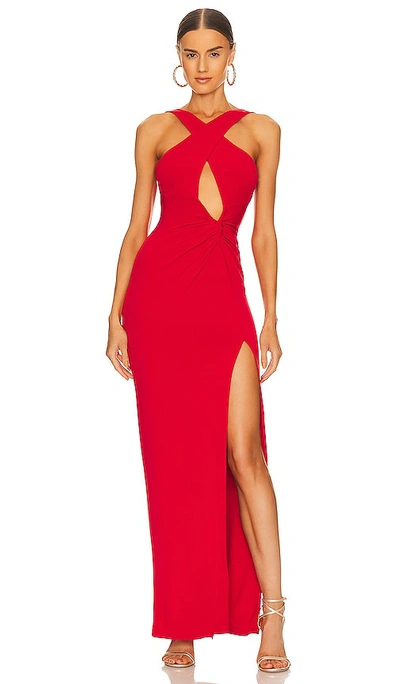 Nookie Belisse Gown In Red