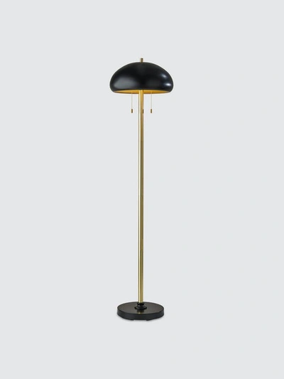 Adesso Cap Floor Lamp In Black