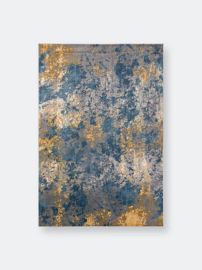 Addison Rugs Addison Dayton Transitional Watercolor Rug In Blue