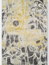 Addison Rugs Addison Platinum Artistic Floral Area Rug In Yellow