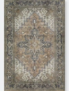 Addison Rugs Addison Kensington Persian Non-skid Accent Rug In Brown