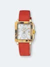 Gevril Gv2 Bari Tortoise Diamond Watch In Red
