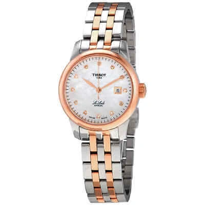 Pre-owned Tissot Le Locle Automatic Diamond Ladies Watch T006.207.22.116.00