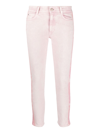 Stella Mccartney Boyfriend Skinny Jeans In Pink
