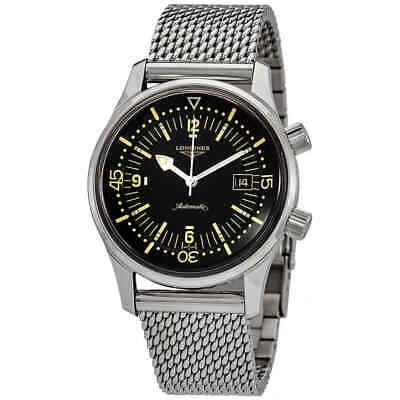 Pre-owned Longines Legend Diver Automatic Men's Watch L3.774.4.50.6