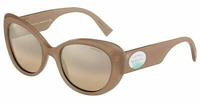 Pre-owned Tiffany & Co Authentic . Tf4153f - 82623d Sunglasses Opal Beige 54mm In Brown