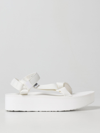 Teva Flat Sandals  Women In White