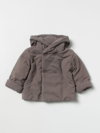 Teddy & Minou Double-breasted Hooded Jacket In Dark