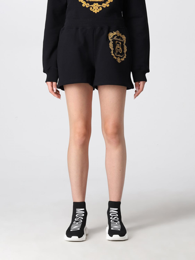 Moschino Couture Jogging Shorts In Black
