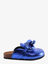 Jw Anderson Chain Leather Mule In Blue