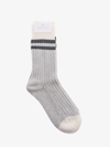 Brunello Cucinelli Socks In Grey