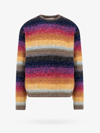 Marni Stripe-pattern Knit Jumper In Multicolor