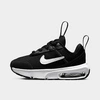 Nike Babies'  Kids' Toddler Air Max Intrlk Lite Stretch Lace Casual Shoes In Black/white/anthracite/wolf Grey