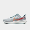 Nike Men's Pegasus 39 Running Shoes In Pure Platinum/total Orange/mineral Slate/brt Spruce/mint Foam/team Orange