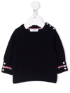 THOM BROWNE INFANT KNITTED PULLOVER